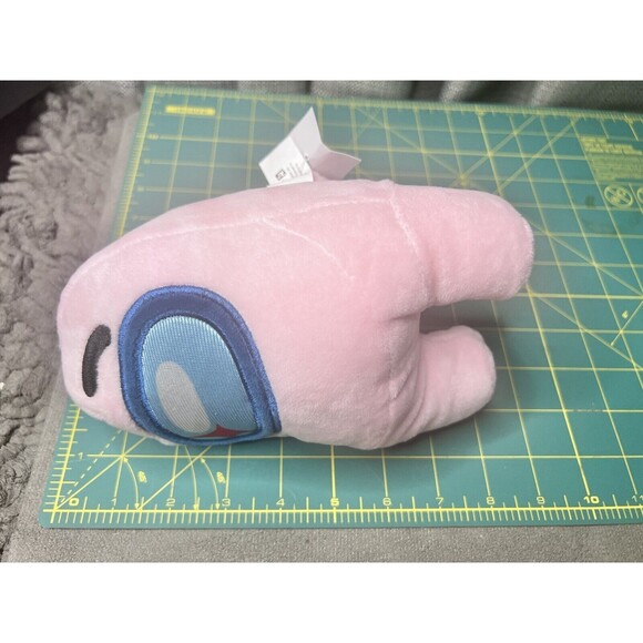 Among Us Shapeshifter Egg Pink Blue 7 Inch Stuffed Crewmate Plush Toy Lot - Picture 7 of 7